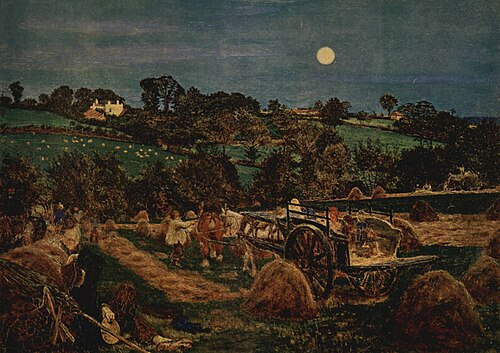Die Heuernte, 1855, Ford Madox Brown