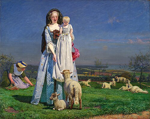 The pretty Baa-Lambs, 1852, Ford Madox Brown