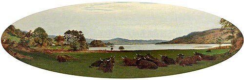 Windermere, 1855, Ford Madox Brown