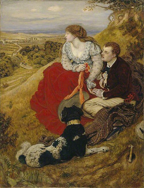 Byron's Dream, 1874, Ford Madox Brown