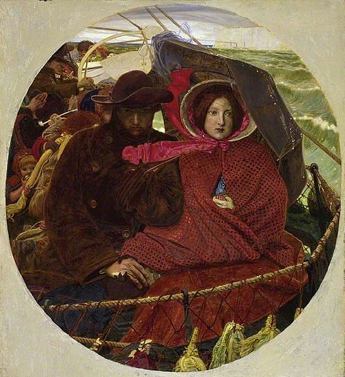 Adieu à l'Angleterre, 1860, Ford Madox Brown