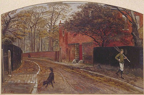 Platt Lane, 1884, Ford Madox Brown