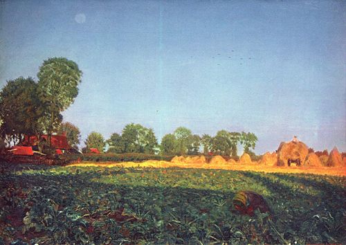 Carrying Corn, 1854, Ford Madox Brown