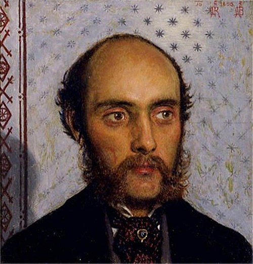 William Michael Rossetti (1829-1919) by Lamplight, 1856, Ford Madox Brown