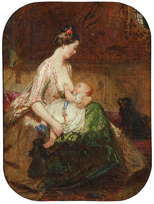 The Young Mother, 1848, Ford Madox Brown