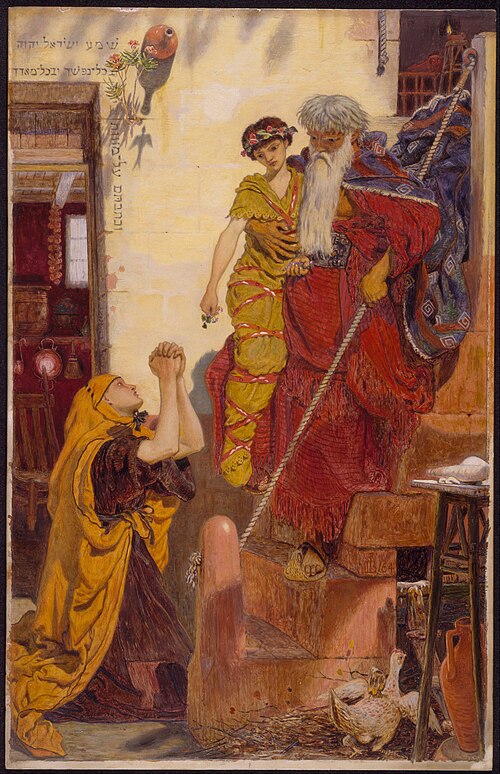 Elijah and the Widow's Son, 1864, Ford Madox Brown