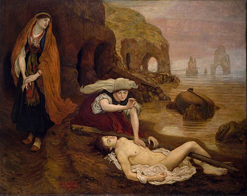 Finding of Don Juan by Haidee, 1873, Ford Madox Brown