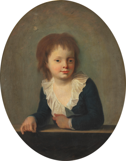 Portrait of the artist's son Marcus Aurelius Abildgaard., 1797, Nicolai Abraham Abildgaard