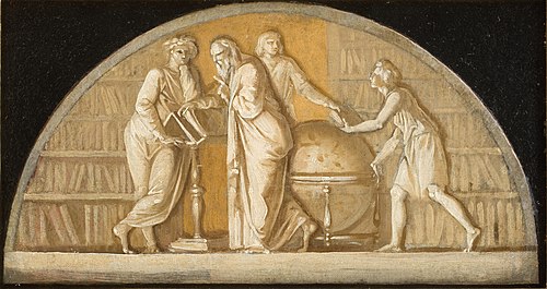 The Foundation of the Royal Library, 1783, Nicolai Abraham Abildgaard
