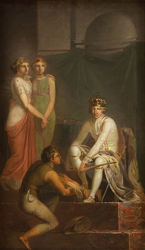 The Abolition of Adscription in 1788, 1790, Nicolai Abraham Abildgaard