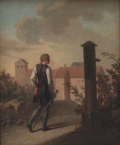 Niels Klim in Potu, 1785, Nicolai Abraham Abildgaard