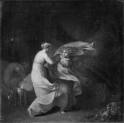 Julia and Fulvia, 1803, Nicolai Abraham Abildgaard
