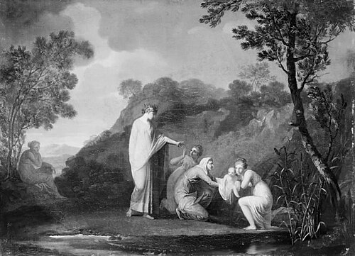 The Finding of the Infant Moses, 1790, Nicolai Abraham Abildgaard