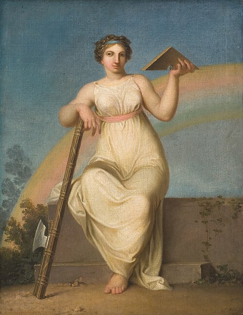 Jurisprudence. Allegorical Figure, 1800, Nicolai Abraham Abildgaard