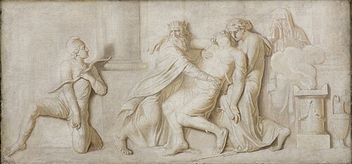 The Death of Achilles, 1796, Nicolai Abraham Abildgaard