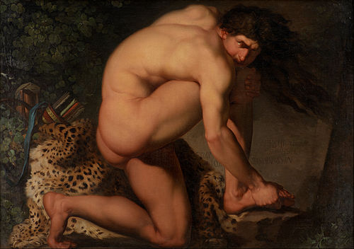 Philoctète blessé, 1775, Nicolai Abraham Abildgaard