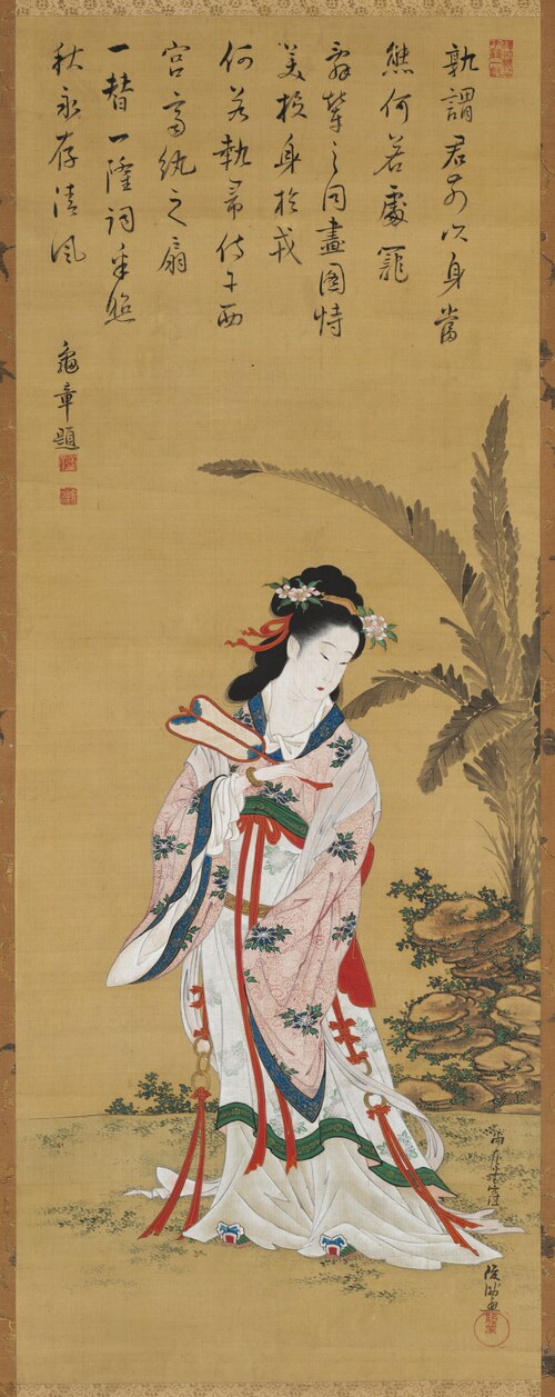 Chinese Beauty, 1800, Kubo Shunman