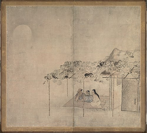 Enjoying the Evening Cool, , Kusumi Morikage