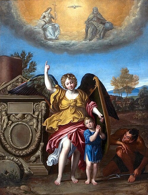 L'ange gardien, 1615, Le Dominiquin