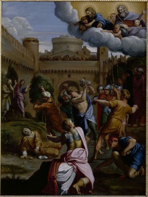 La Lapidation de saint Etienne, 1605, Le Dominiquin