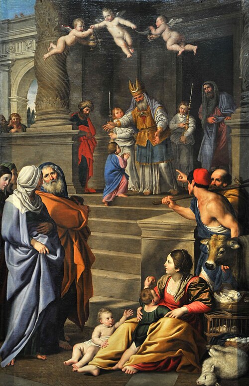 Presentation of Virgin Mary, 1624, Le Dominiquin