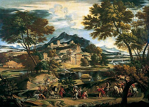 The Meeting of David and Abigail, , Le Dominiquin