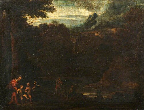 Virgin and Child with Saint John, , Le Dominiquin