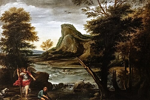 Tobias et l'ange, 1641, Le Dominiquin