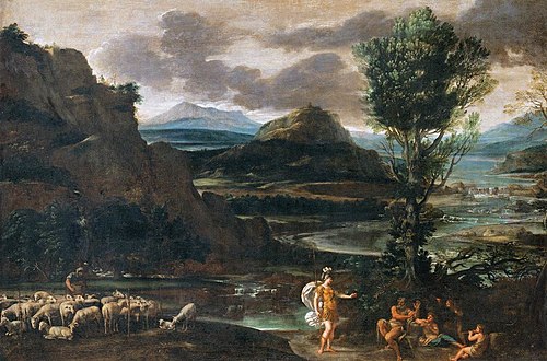 Herminie chez les bergers, 1622, Le Dominiquin