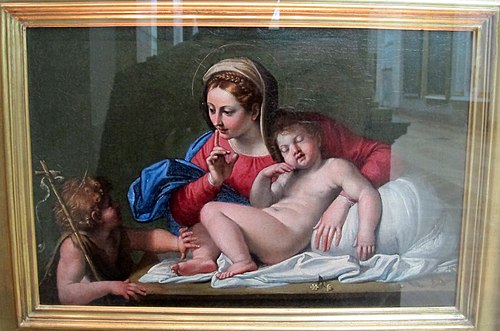 Vierge à l'Enfant avec saint Jean, 1605, Le Dominiquin