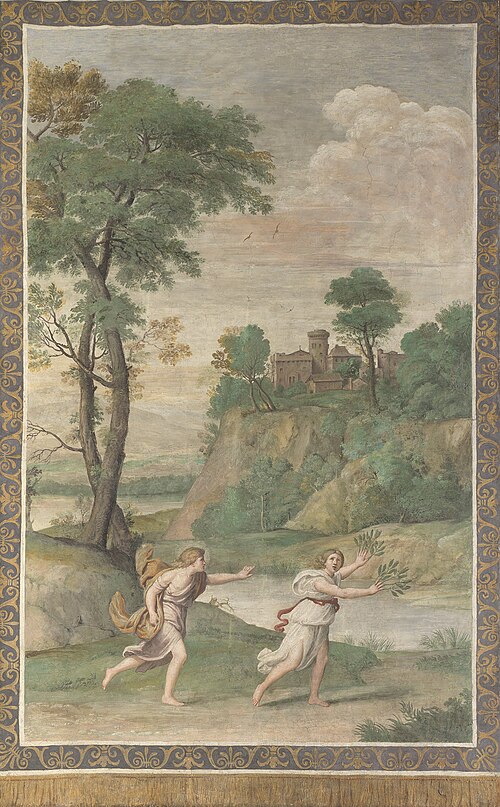 Apollo pursuing Daphne, 1616, Le Dominiquin