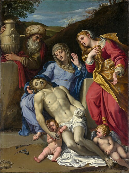 The Lamentation, 1603, Le Dominiquin