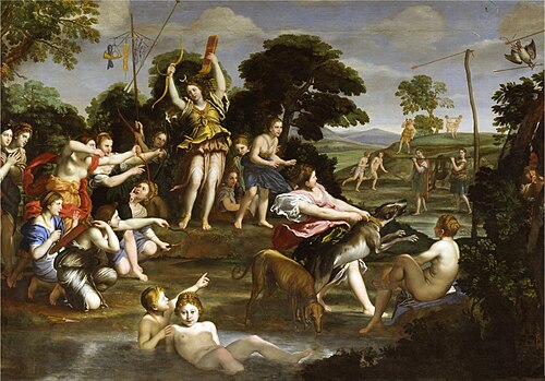 Diana and her Nymphs, 1616, Domenichino