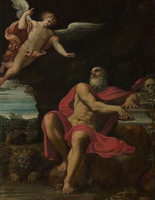 The Vision of Saint Jerome, 1600, Domenichino