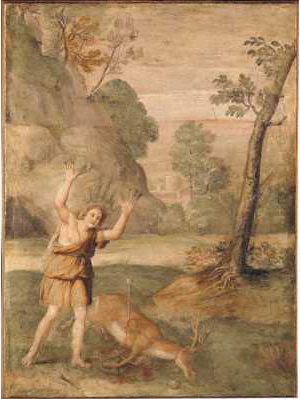 The Transformation of Cyparissus, 1616, Domenichino