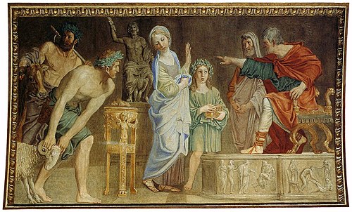 Saint Cecilia Cycle, 1610, Domenichino