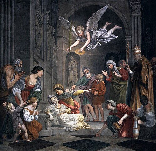 Death of Saint Cecilia, 1613, Domenichino