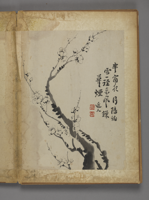 汪士慎花卉册, , Wang Shishen