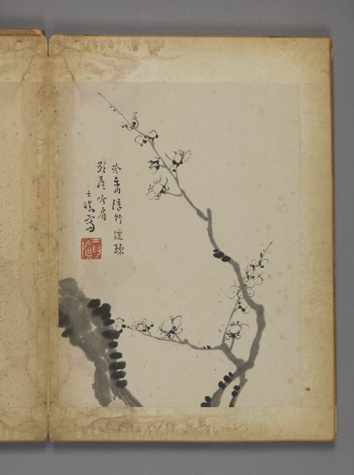 汪士慎花卉册, , Wang Shishen