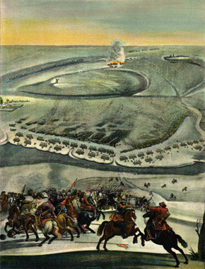 Battle of Gołąb, 1650, Johann Philipp Lemke