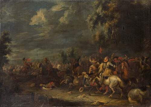 Reitergefecht, , Johann Philipp Lemke