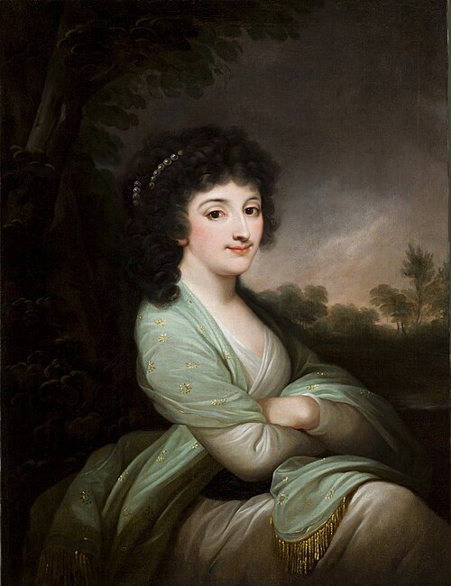 Portrait of Izabela Ogińska née Lasocka, 1792, Josef Grassi
