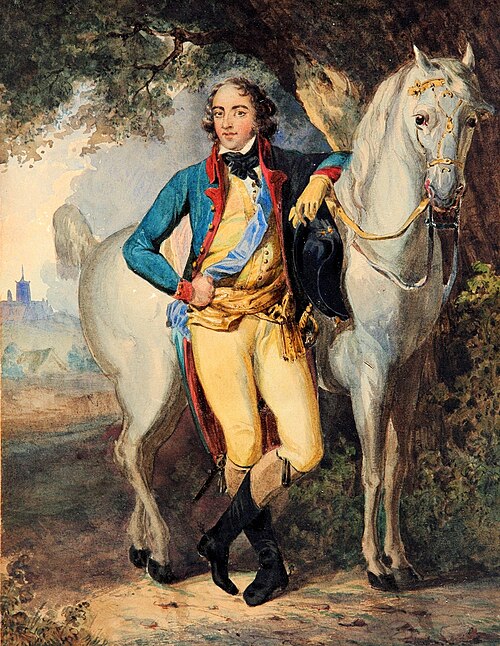 Portret księcia Józefa Poniatowskiego, 1787, Josef Grassi