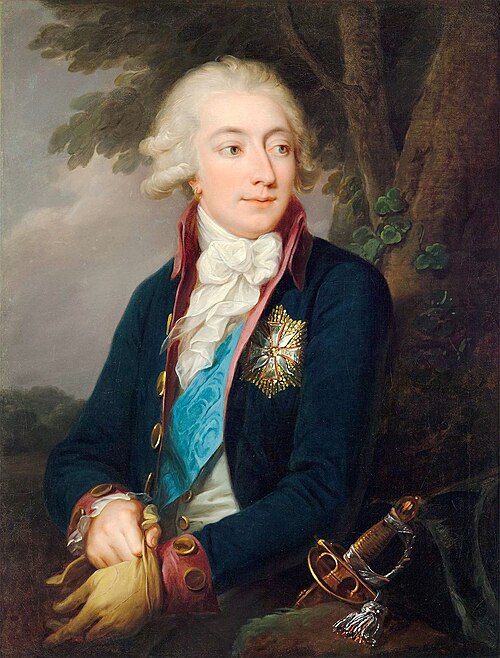 Portrait of Antoni Józef Lanckoroński., 1791, Josef Grassi