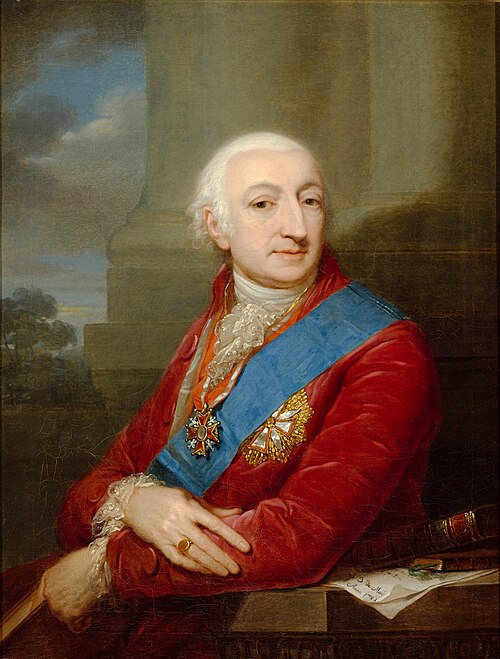 Portret Stanisława Małachowskiego, 1795, Josef Grassi
