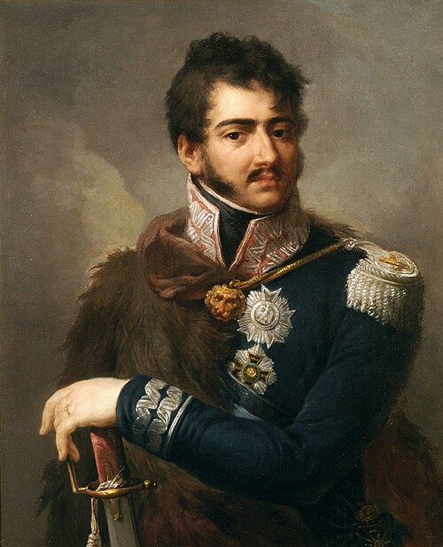 Portrait du prince Józef Poniatowski., 1810, Josef Grassi