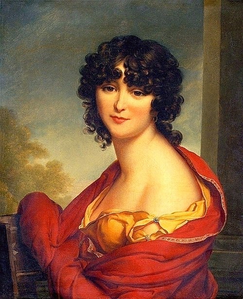 Portrait of Evdokia (Avdotya) Golitsyna, 1800, Josef Grassi
