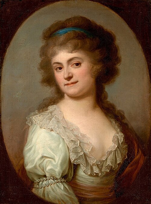 Portrait of Maria Cecylia Duchesne née Merlini., 1791, Josef Grassi