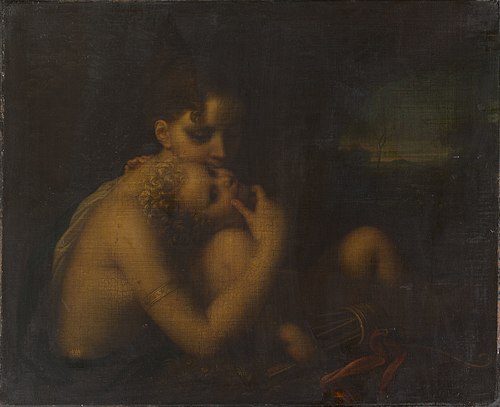 Venus and Cupid, , Josef Grassi