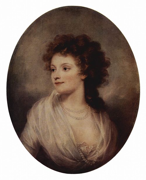 Portrait of Charlotte Bach Mannteufel, 1793, Josef Grassi